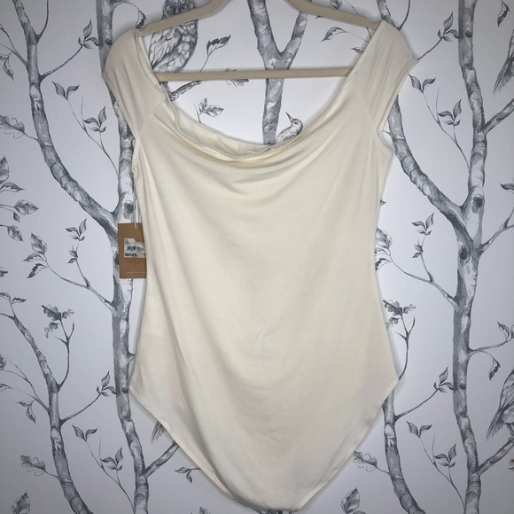 REFORMATION Elsa Off Shoulder Bodysuit XL - Picture 7 of 8